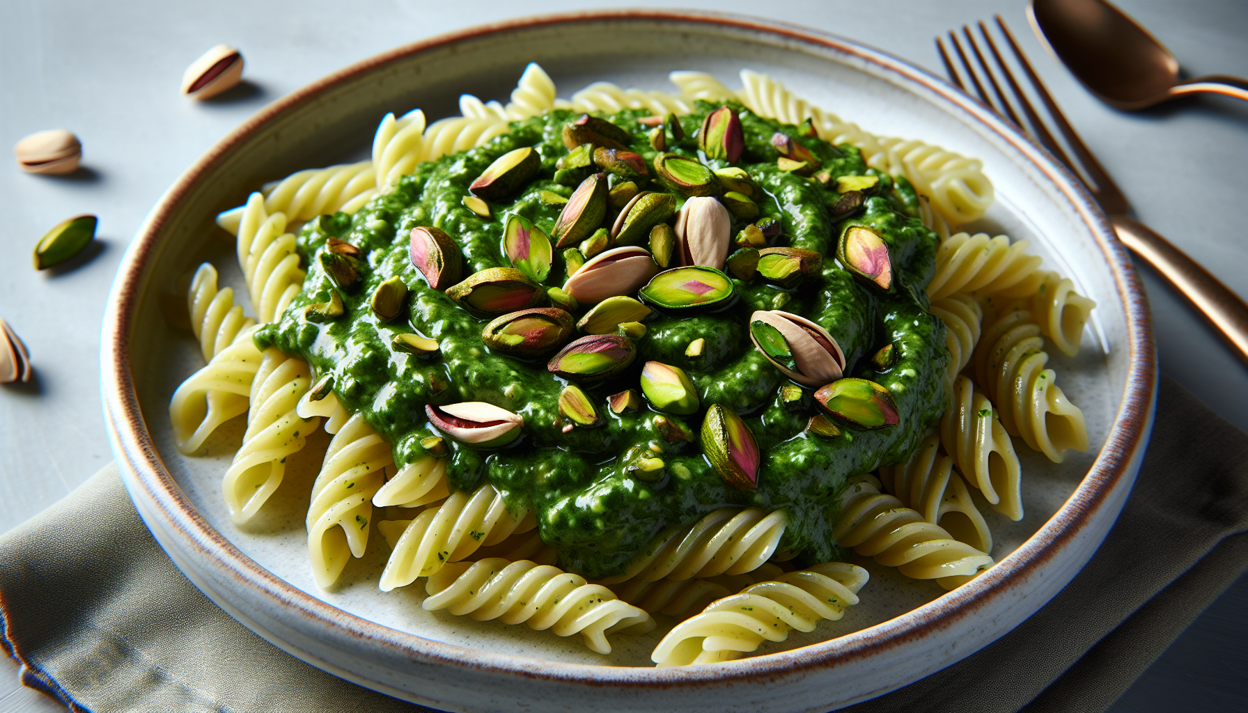 pasta pesto di pistacchi